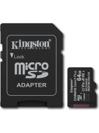 KINGSTON 64GB CANVAS SELECT PLUS SDCS3/64GB GEN3 MICRO SDXC UHS-I 100MB/S (SDCS3/64GB) Hafıza Kartı